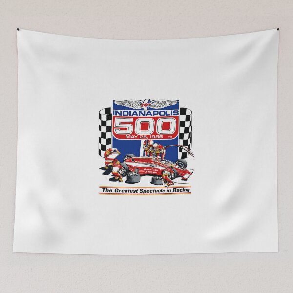 Item preview, Vintage 1986 Indianapolis Motorsport Indy Racing designed and sold by AtanacioBridget.