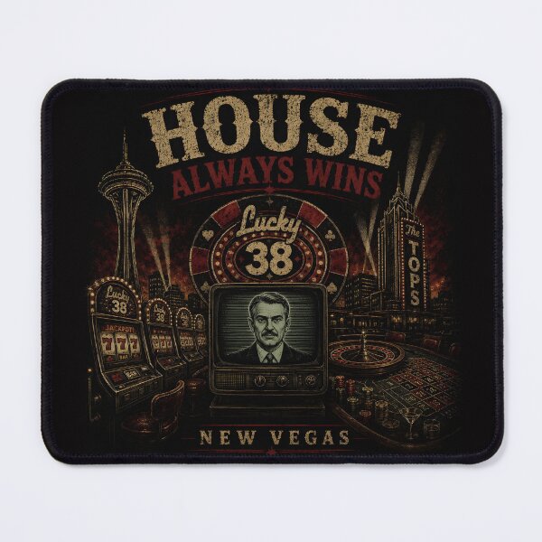 Item preview, House always wins Fallout New Vegas designed and sold by RockyLambda.