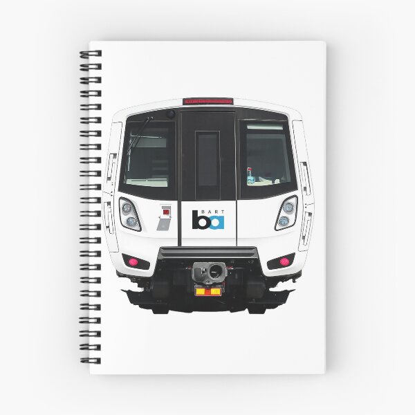 Item preview, Front View of Modern BART Train Isolated on Transparent Background designed and sold by PIXEL POP DESIGNS - Beyond the Norm!.