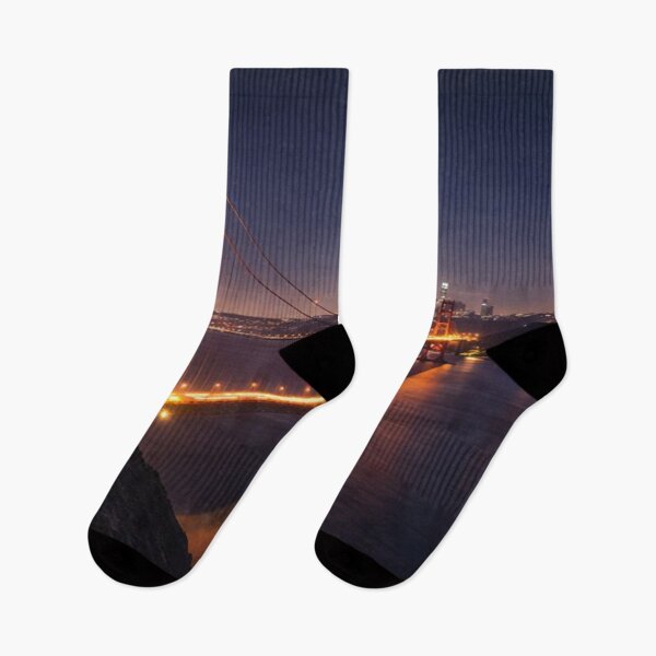 Item preview, Golden Gate Bridge Print – San Francisco Cityscape designed and sold by JcAbstractArt.