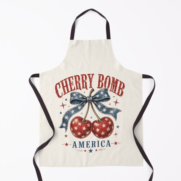Item preview, Cherry Bomb America – Vintage Patriotic Cherries designed and sold by SweetLilith.