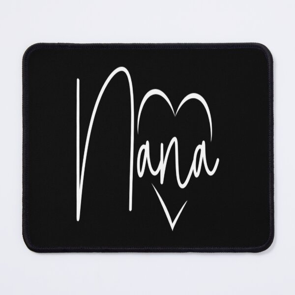 Item preview, Nana Heart Cute Grandma Script Gift Hoodie designed and sold by HazelBergna.