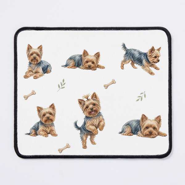 Item preview, Yorkshire Terrier Pattern designed and sold by GabiArtStore.