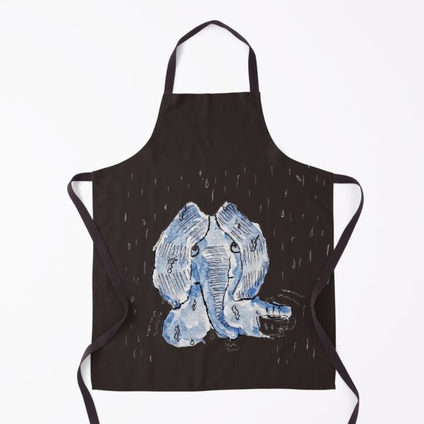 Item preview, Refreshing! - Deadpan Elephant Sketch - Transparent Background designed and sold by Rak Scenist.