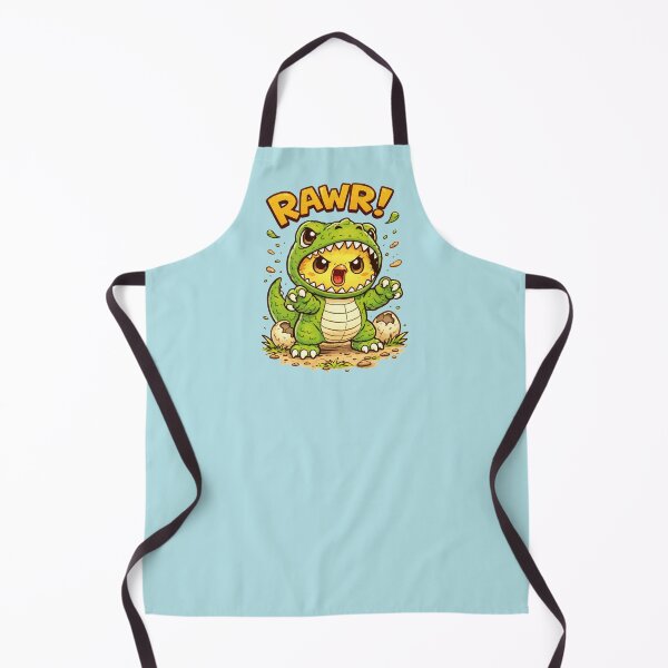 Item preview, Cute Chick in T-Rex Costume Cartoon designed and sold by Sn1ver.