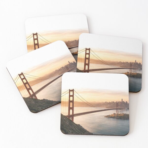 Item preview, Golden Gate Bridge Daytime Print designed and sold by JcAbstractArt.
