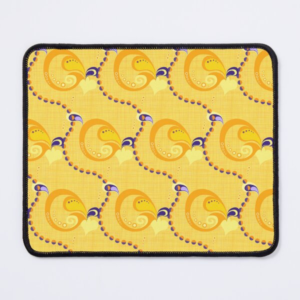 Item preview, Retro garland abstract yellow designed and sold by kobyakov.