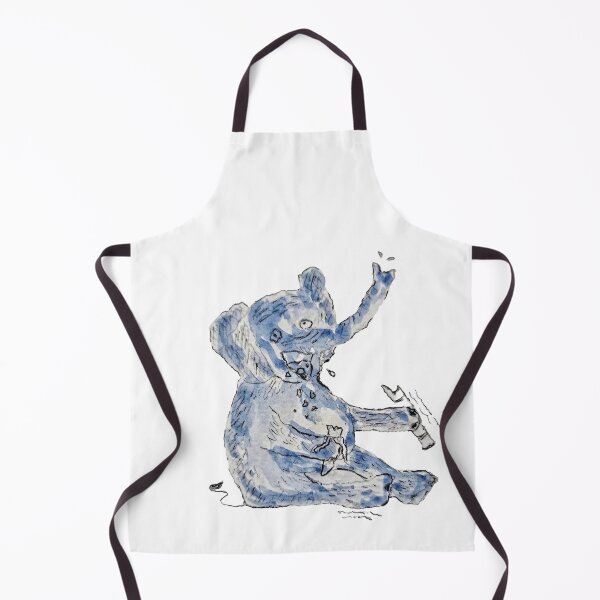 Item preview, Too Soon to be Hungry - Deadpan Elephant Watercolor Sketch - Transparent Background designed and sold by Rak Scenist.