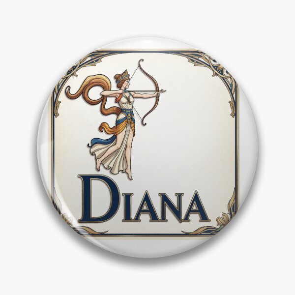 Item preview, Modern Art Deco Diana Goddess - Colorized 1920s Revival designed and sold by National Heritage Prints.
