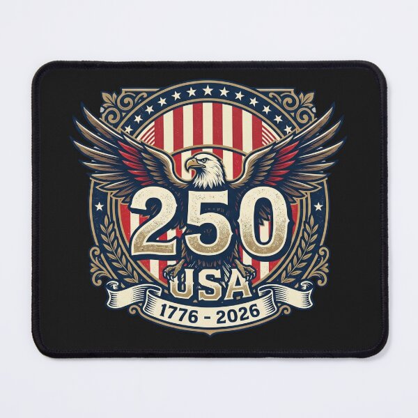 Item preview, USA 250 Years Sestercentennial Ornate Eagle - 1776-2026 Anniversary Luxury Emblem designed and sold by MojNetSerwis WWK.