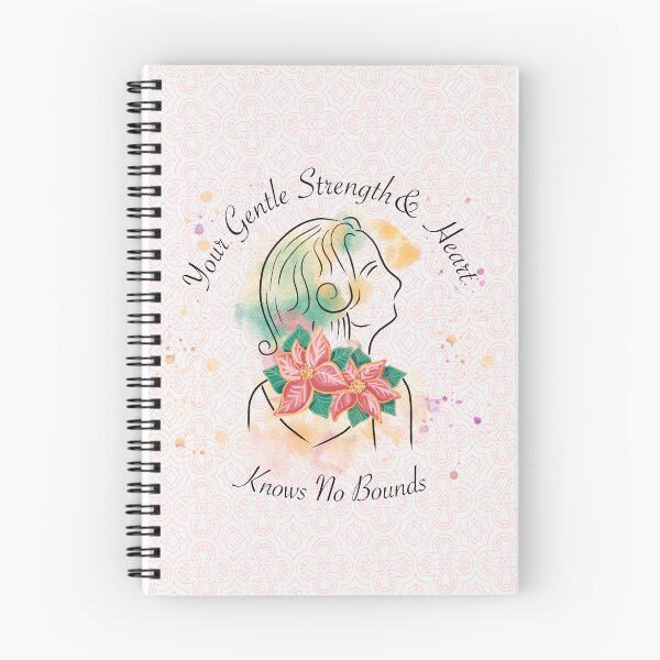 Item preview, Poinsettia Line Art woman with short curled hair motivating quote designed and sold by bercrafting.
