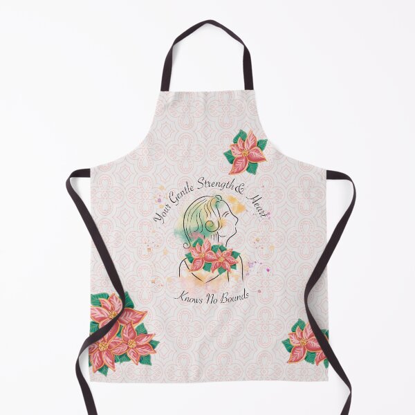 Item preview, Poinsettia Line Art woman with short curled hair motivating quote designed and sold by bercrafting.