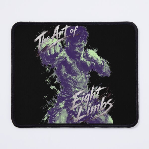 Item preview, Art of Eight Limbs Male fighter Painted designed and sold by CoolCrazyQuirky.