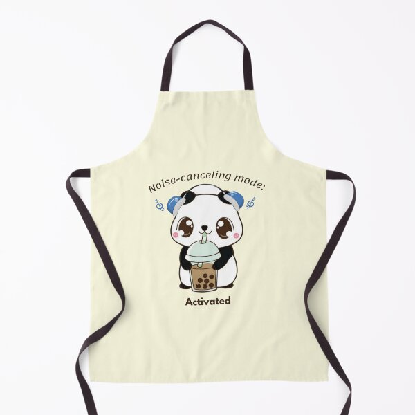 Item preview, Noise Canceling Mode Activated Panda designed and sold by PromptCoreNexus.