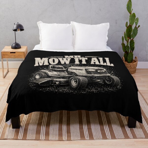 Item preview, Mr. Mow It All Lawn Mower Landscaper designed and sold by zoes-ink.