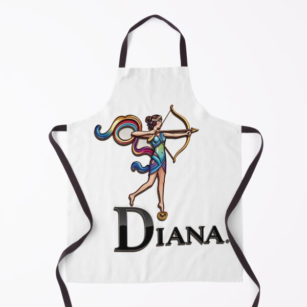 Item preview, Modern Art Deco Diana Goddess - Colorized 1920s Revival designed and sold by National Heritage Prints.