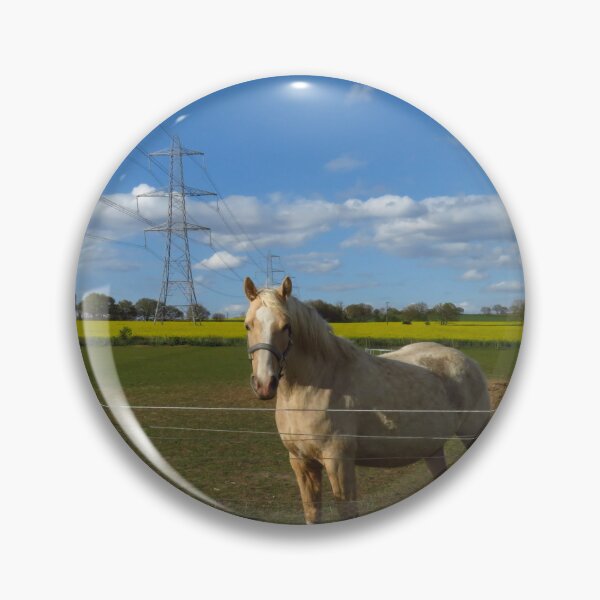 Item preview, Inquisitive White Horse designed and sold by wiggyofipswich.