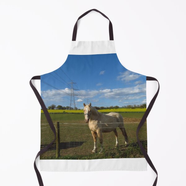 Item preview, Inquisitive White Horse designed and sold by wiggyofipswich.