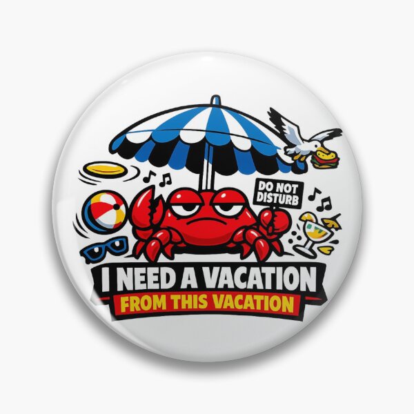 Artikelvorschau, Lustiges Geschenk für Urlauber, die sich nach einem Burnout in ihrem Urlaub ärgern wollen entworfen und verkauft von Gentlestate.