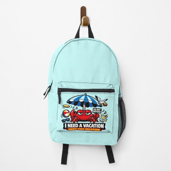 Item preview, Funny Crab Vacation Burnout Travel Gift designed and sold by Gentlestate.