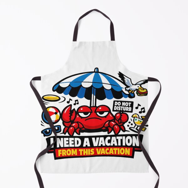 Item preview, Funny Crab Vacation Burnout Travel Gift designed and sold by Gentlestate.