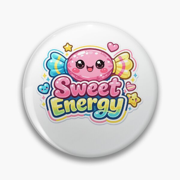 Item preview, Sweet Energy Candy Sticker | Cute Kawaii Aesthetic designed and sold by CutePrintCorner.