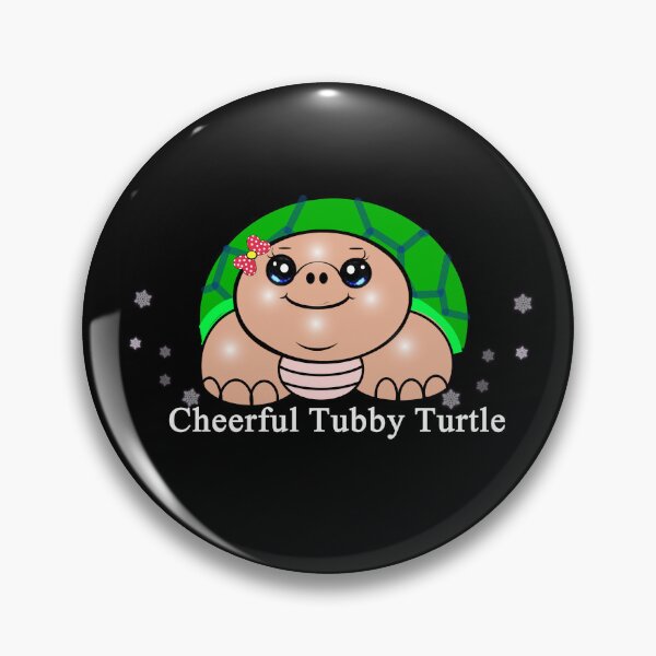 Item preview, Cheerful Tubby Turtle designed and sold by Shirley cute art .