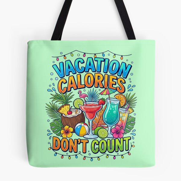 Item preview, Vacation Calories Dont Count Funny Summer Travel Food Humor Design designed and sold by Im-Ara.