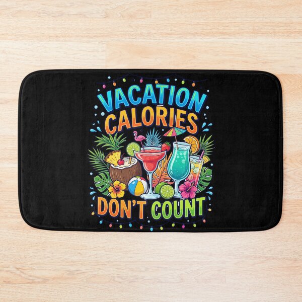 Item preview, Vacation Calories Dont Count Funny Summer Travel Food Humor Design designed and sold by Im-Ara.