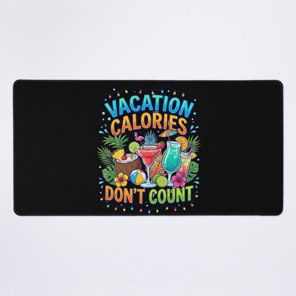 Item preview, Vacation Calories Dont Count Funny Summer Travel Food Humor Design designed and sold by Im-Ara.
