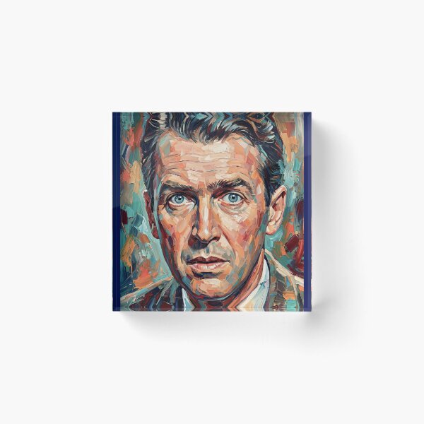 Item preview, Portrait Painting of James Stewart designed and sold by davidelder.