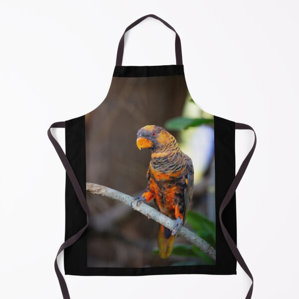 Item preview, Vibrant Dusky Lory Portrait - Exotic Tropical Bird Photography designed and sold by AbulailArt.