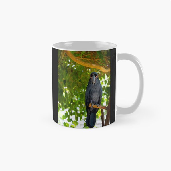 Item preview, Majestic Palm Cockatoo Portrait - Dark Exotic Bird Wildlife Photography designed and sold by AbulailArt.