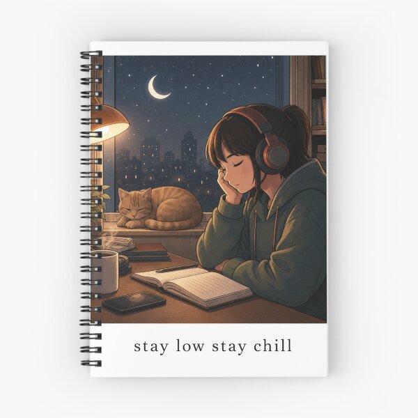 Item preview, Stay Low Stay Chill LoFi Study Aesthetic designed and sold by Sn1ver.