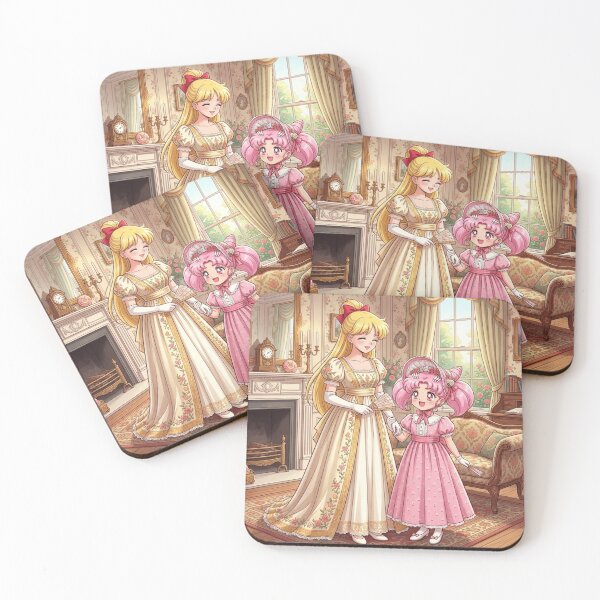 Item preview, Minako and Chibiusa in Regency designed and sold by Solace Sparkles.
