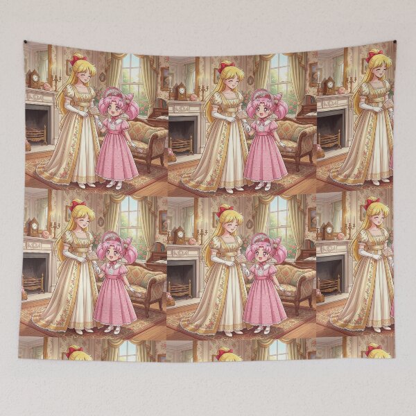 Item preview, Minako and Chibiusa in Regency designed and sold by Solace Sparkles.