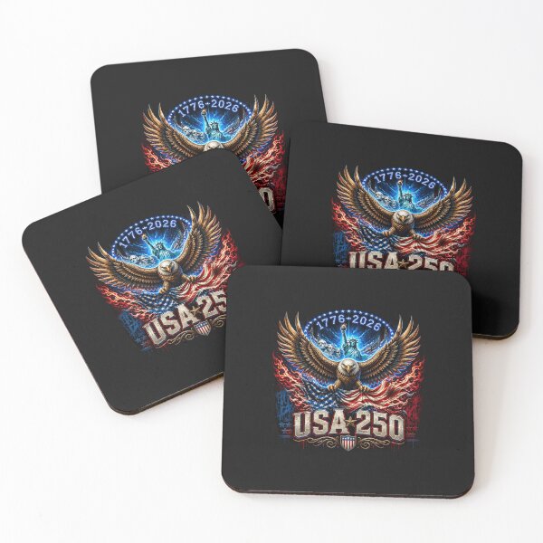 Item preview, USA 250 Years Sestercentennial Epic Eagle - Statue of Liberty & Mount Rushmore 1776-2026 designed and sold by MojNetSerwis WWK.
