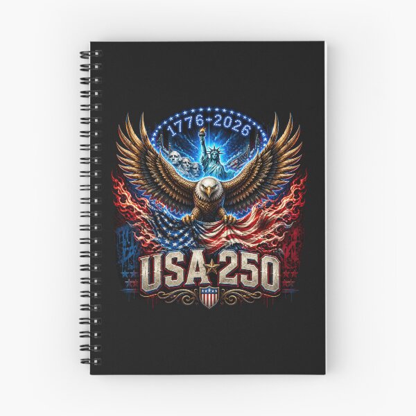 Item preview, USA 250 Years Sestercentennial Epic Eagle - Statue of Liberty & Mount Rushmore 1776-2026 designed and sold by MojNetSerwis WWK.