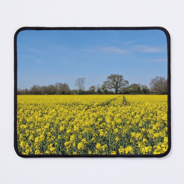 Item preview, Yellow Crop & Distant Trees designed and sold by wiggyofipswich.