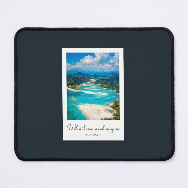 Item preview, Whitsundays Australia Tropical Island Beach - Vintage Souvenir designed and sold by twentytwo ART souvenir designs.