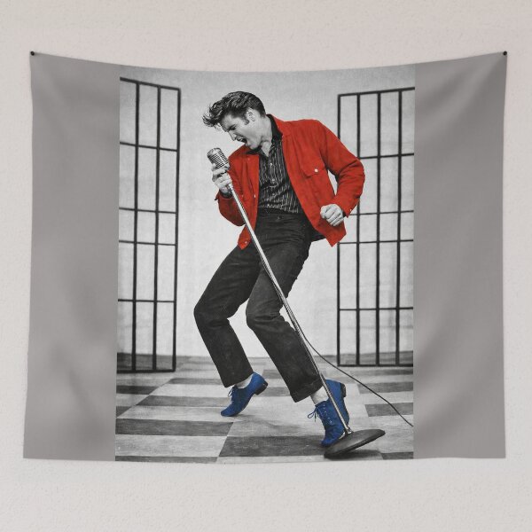 Item preview, Elvis Red Jacket Limited Edition 1/200 designed and sold by LuluLeb.