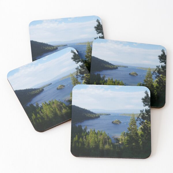Item preview, Emerald Bay Serenity: Miniature Isle in Lake Tahoe designed and sold by sky earth human.