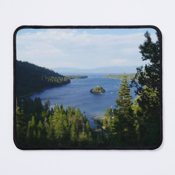 Item preview, Emerald Bay Serenity: Miniature Isle in Lake Tahoe designed and sold by sky earth human.