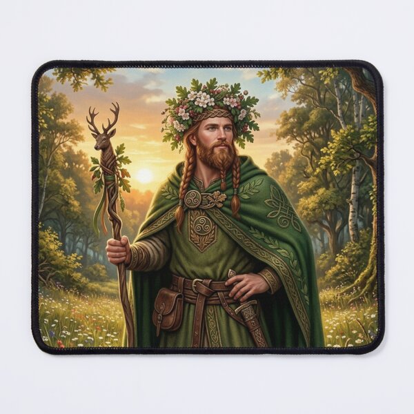 Item preview, Celtic Druid: Guardian of the Enchanted Forest designed and sold by NeyhineAngelionShop.