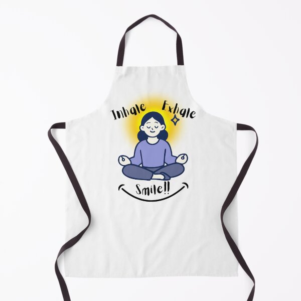 Item preview, Inhale Exhale Meditation Illustration | Mindfulness Yoga Aesthetic Design” designed and sold by Palette _Vibes.