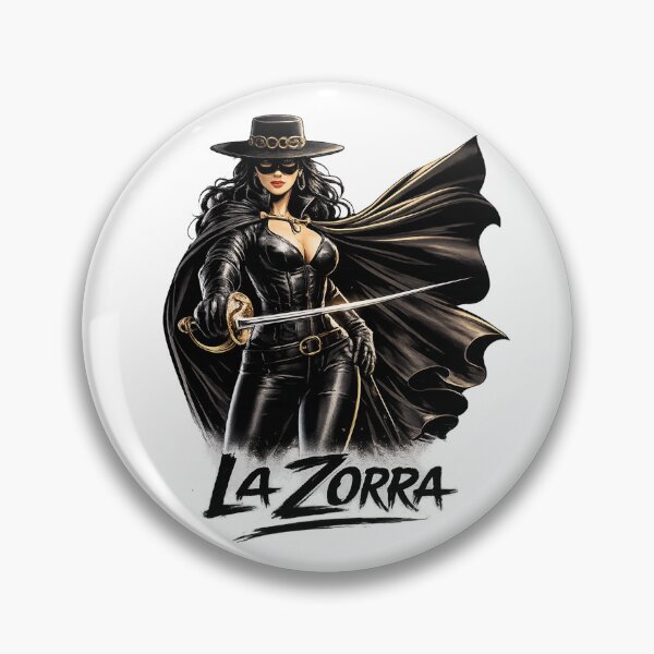 Item preview, La Zorra Foxy Lady designed and sold by color4all.