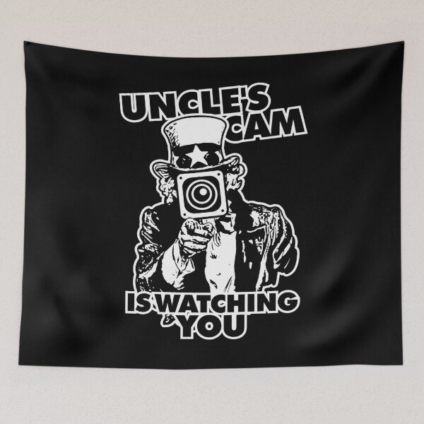 Item preview, Uncle's Cam is Watching You designed and sold by sifis.