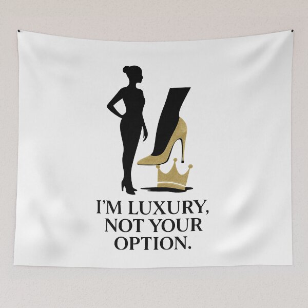 Item preview, Luxury Is Not Optional designed and sold by Velvet-motive.