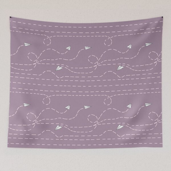 Item preview, Paper Planes -  Pink and Mauve designed and sold by MelnDesign.