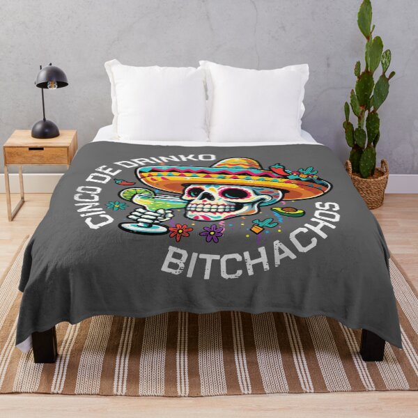 Item preview, Cinco De Mayo Sugar Skull Sombrero Fiesta Party Men Women  designed and sold by KristineLi.